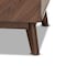 Baxton Studio Hartman Mid-Century Walnut Brown Finished Wood Coffee Table 193-11716-ZORO - alternate 9